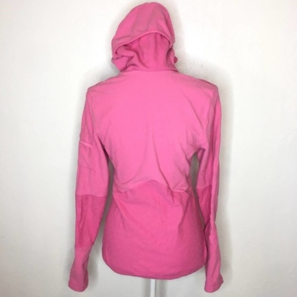 NIKE Small Therma Fit Pullover Hoodie Pink bh127 - Picture 3 of 7